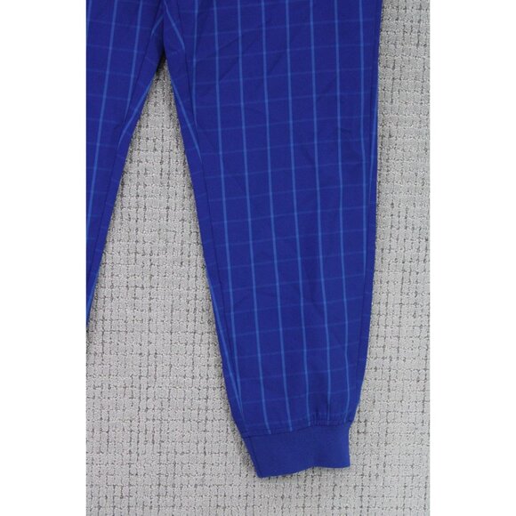 Houston White x Target Jogger Pants Mens Medium M Blue Plaid Casual NWT - Picture 3 of 9
